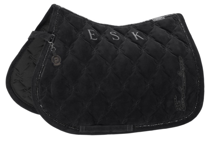 Eskadron czaprak Velours Crystal Platinum 25 - Black