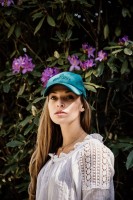 Kentucky czapka z daszkiem Velvet - Emerald