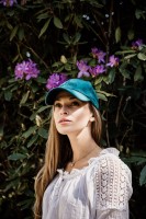 Kentucky czapka z daszkiem Velvet - Emerald
