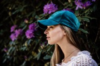 Kentucky czapka z daszkiem Velvet - Emerald