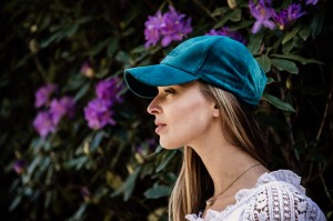 Kentucky czapka z daszkiem Velvet - Emerald