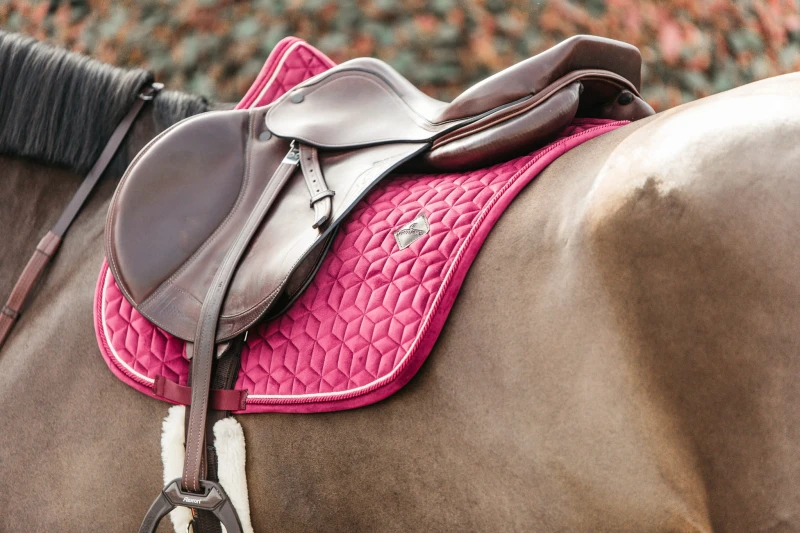 Kentucky czaprak Velvet - Fuchsia