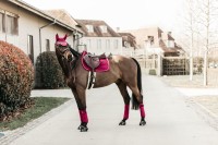 Kentucky czaprak Velvet - Fuchsia