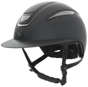 Covalliero kask jeździecki Elite Polo - czarny