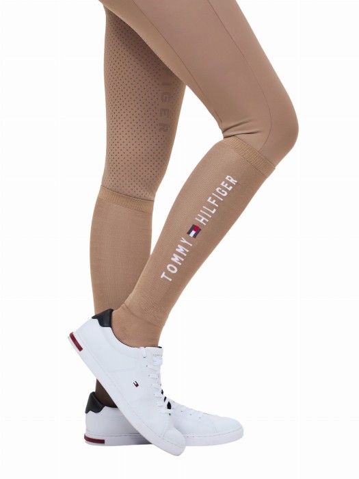 Tommy Hilfiger podkolanówki jeździeckie Clifton - Taupe