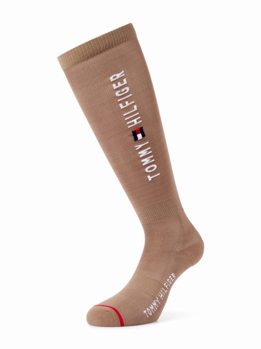 Tommy Hilfiger podkolanówki jeździeckie Clifton - Taupe