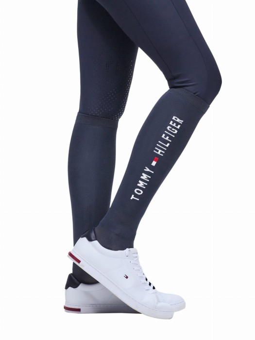 Tommy Hilfiger podkolanówki jeździeckie Clifton - Desert Sky