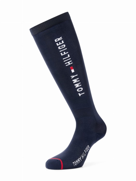 Tommy Hilfiger podkolanówki jeździeckie Clifton - Desert Sky