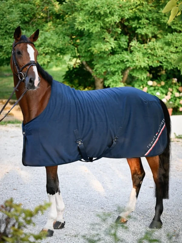 Tommy Hilfiger derka polarowa Stanford Fleece Rug - Desert Sky