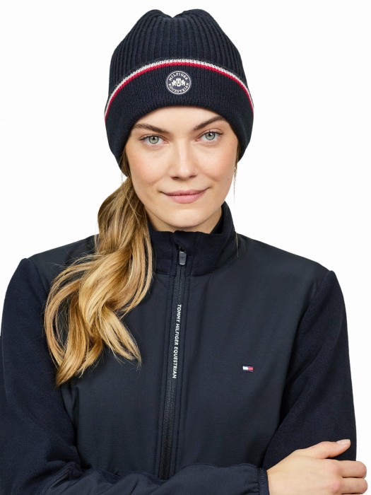 Tommy Hilfiger czapka Kent Knit Beanie unisex - Desert Sky
