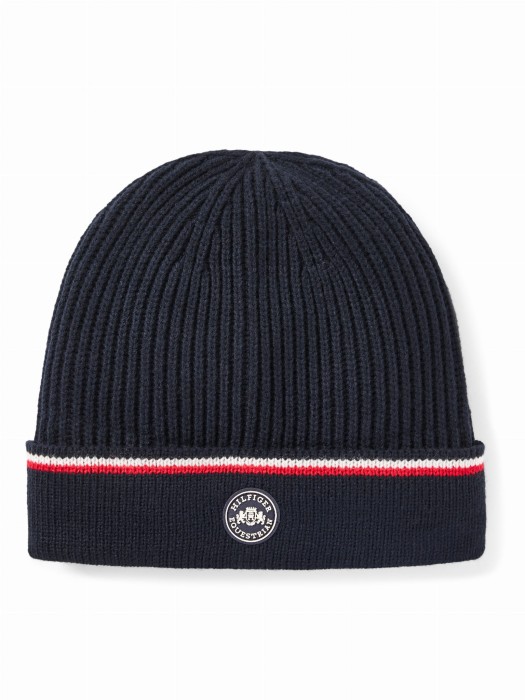 Tommy Hilfiger czapka Kent Knit Beanie unisex - Desert Sky