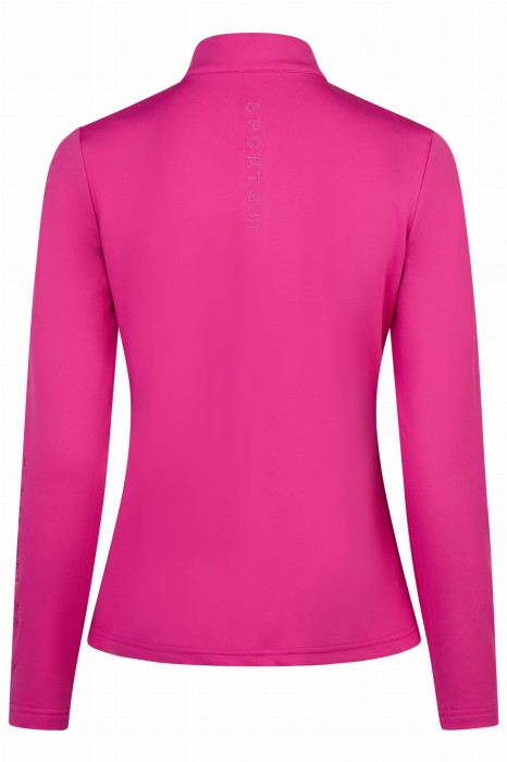 Pikeur bluzka jeździecka zip shirt 8276 Sports - Blaze Berry