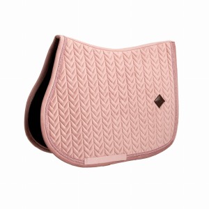 Kentucky czaprak Velvet Mini Pearls - Old Rose