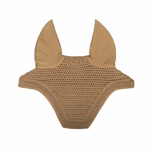 Kentucky nauszniki Wellington velvet mini pearls - Beige