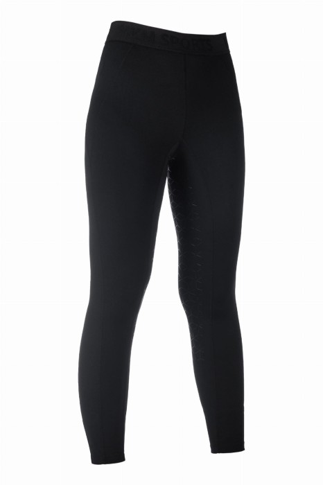 HKM damskie legginsy jeździeckie Tabea - Czarne