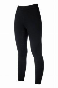 HKM damskie legginsy jeździeckie Tabea - Czarne
