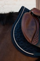 Kentucky czaprak velvet - Dark Navy