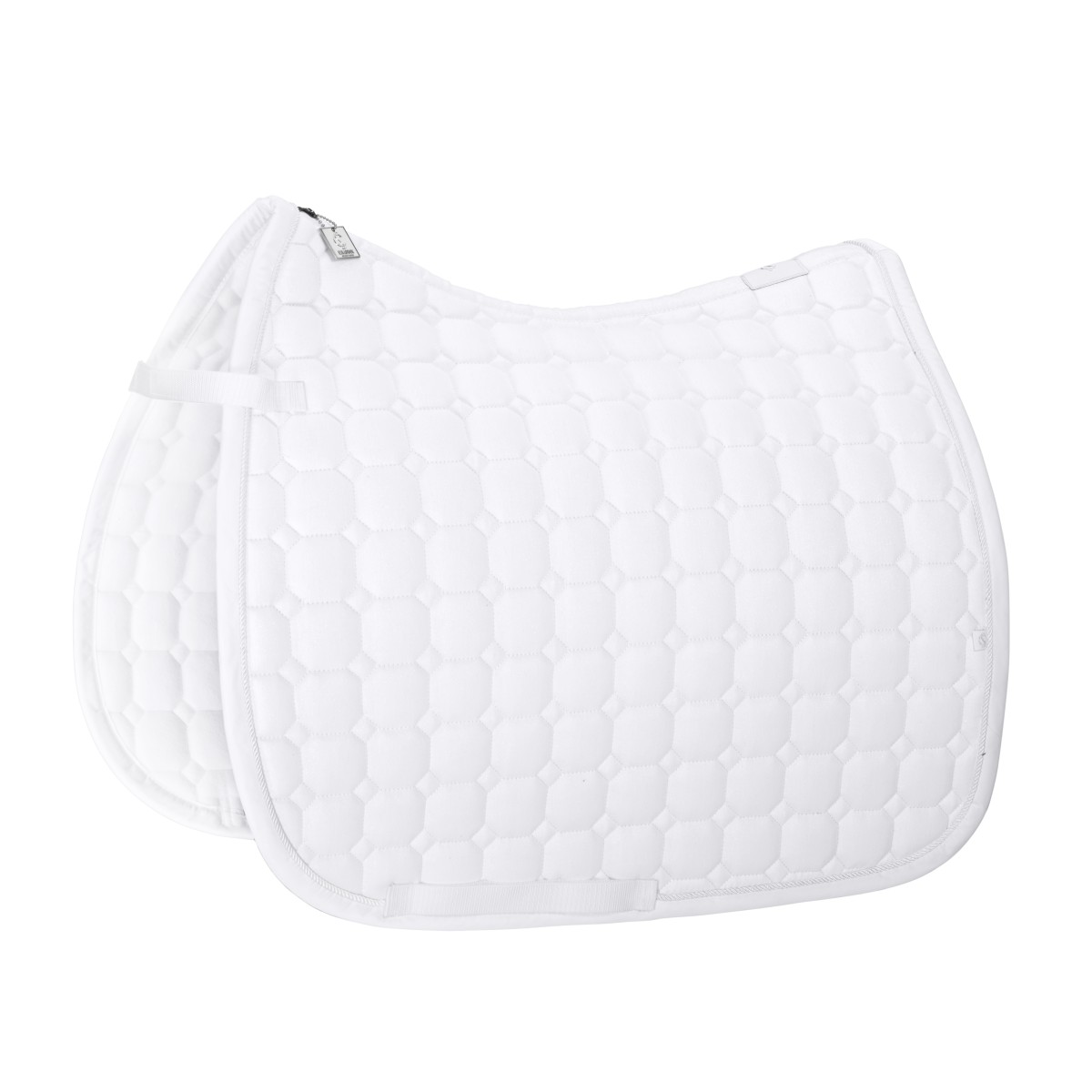 Eskadron czaprak ujeżdżeniowy Cotton Glitter Classic Sports 26 S/S - Biały