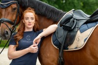 Eskadron czaprak Bicross Mattgloss Classic Sports 26 S/S - Navy