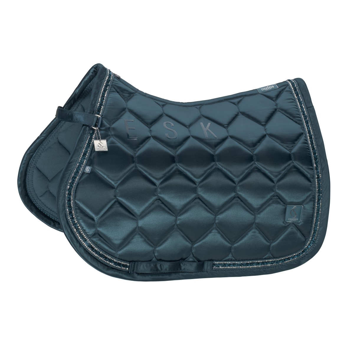 Eskadron czaprak Satin Frills Classic Sports 26 S/S - Ocean