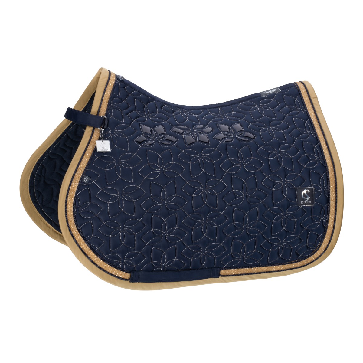 Eskadron czaprak Glossy Jewel Contrast Classic Sports 26 S/S - Navy