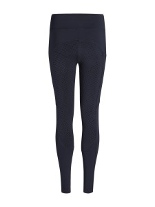 Tommy Hilfiger Equestrian dziecięce legginsy bryczesy z pełnym lejem silikonowym Devon Junior - Desert Sky