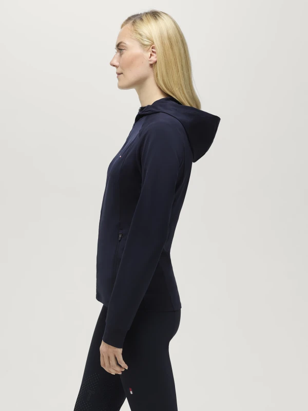 Tommy Hilfiger Equestrian damska bluza jeździecka przeciwwiatrowa Nevada - Desert Sky