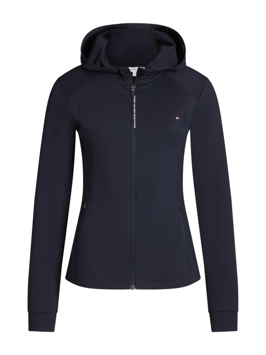 Tommy Hilfiger Equestrian damska bluza jeździecka przeciwwiatrowa Nevada - Desert Sky