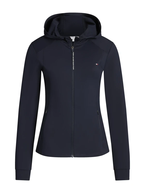 Tommy Hilfiger Equestrian damska bluza jeździecka przeciwwiatrowa Nevada - Desert Sky