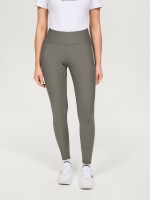 Tommy Hilfiger Equestrian legginsy z pełnym lejem Devon - Ash