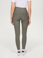 Tommy Hilfiger Equestrian legginsy z pełnym lejem Devon - Ash