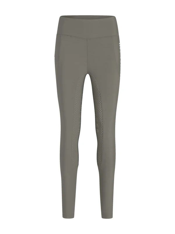 Tommy Hilfiger Equestrian legginsy z pełnym lejem Devon - Ash