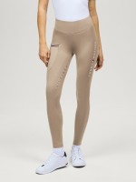 Tommy Hilfiger Equestrian legginsy jeździeckie Elmira pełny lej - Beige