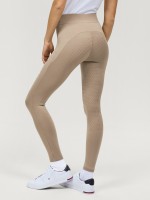 Tommy Hilfiger Equestrian legginsy jeździeckie Elmira pełny lej - Beige