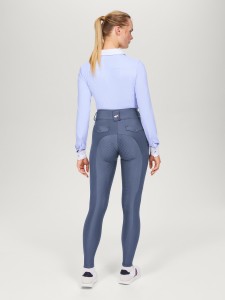 Tommy Hilfiger Equestrian legginsy jeździeckie Highland Hybrid - Faded Indigo