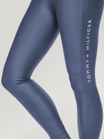 Tommy Hilfiger Equestrian legginsy jeździeckie Highland Hybrid - Faded Indigo