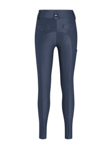 Tommy Hilfiger Equestrian legginsy jeździeckie Highland Hybrid - Faded Indigo