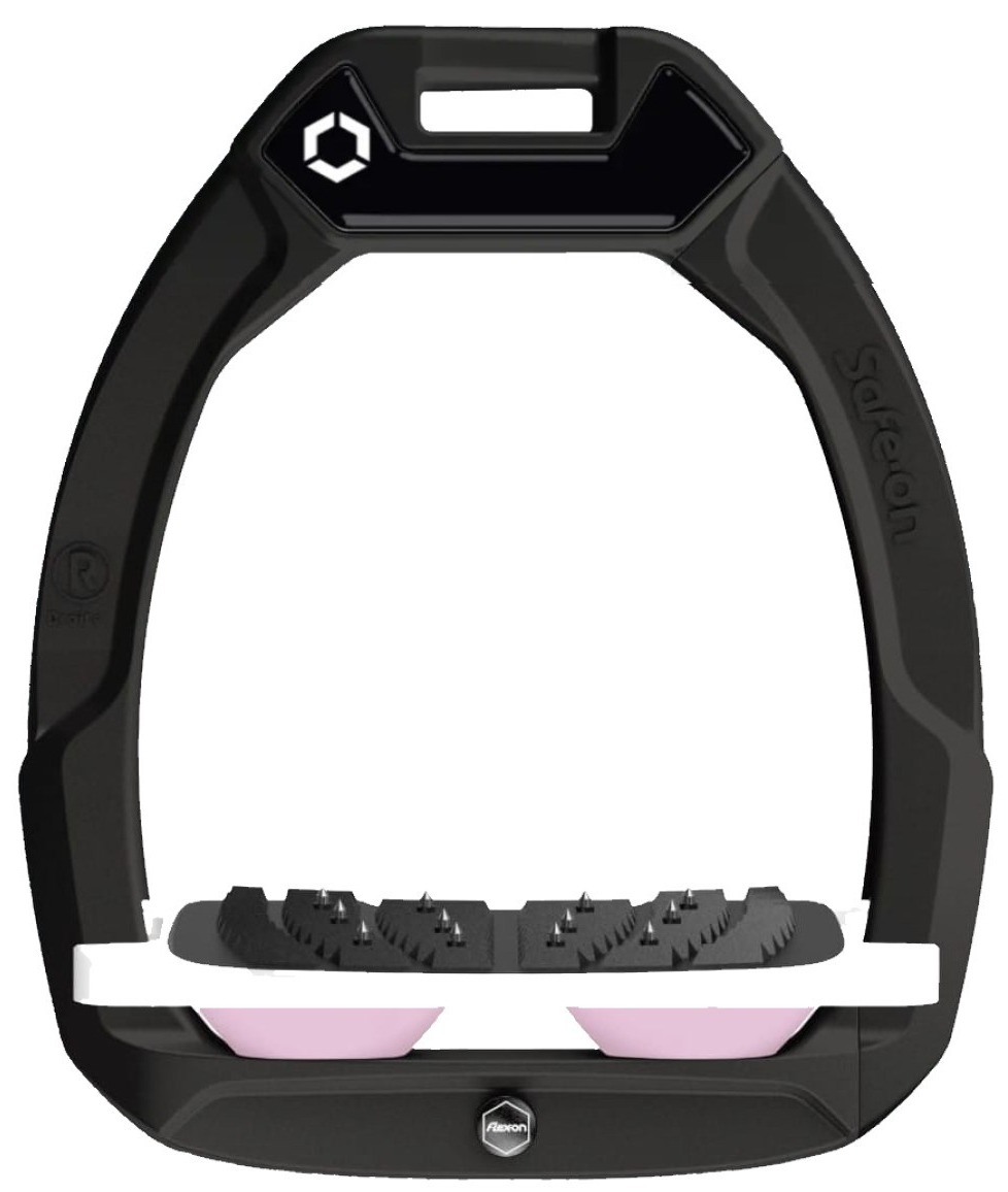 Flex-on strzemiona Safe-on 12 cm Black/White/Light pink