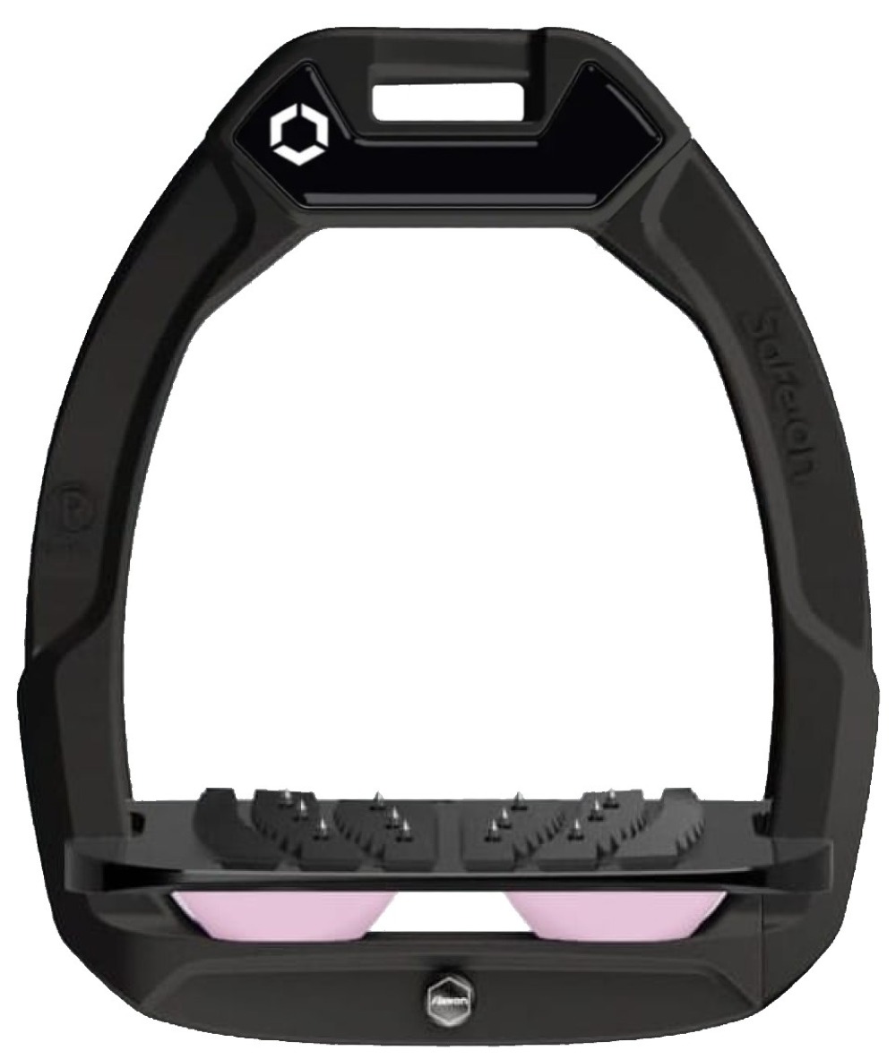 Flex-on strzemiona Safe-on czarne/light pink