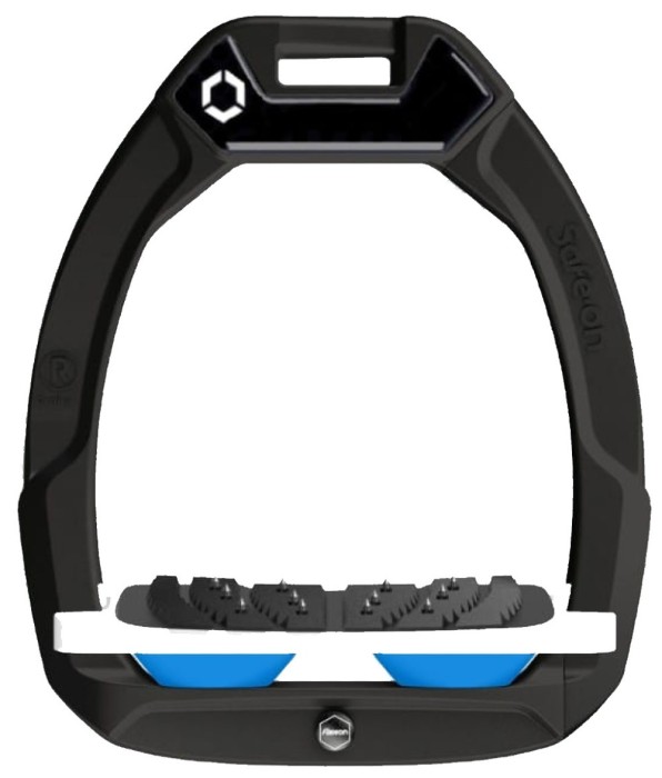 Flex-on strzemiona Safe-on 12 cm Black/White/Light blue