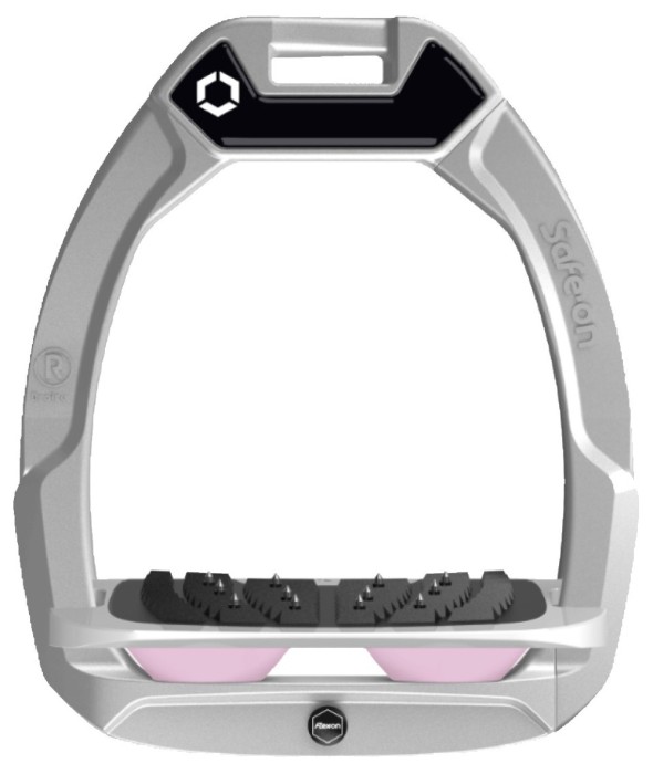 Flex-on strzemiona Safe-on 12 cm Szare/ Różowe