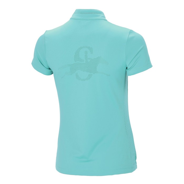 Schockemohle koszulka jeździecka T-shirt Poppy Style - Dusty Petrol