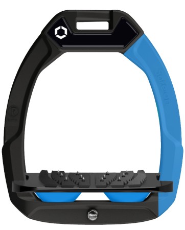 Flex-on strzemiona bezpieczne Safe-on Czarne/Niebieskie/Ramię niebieskie