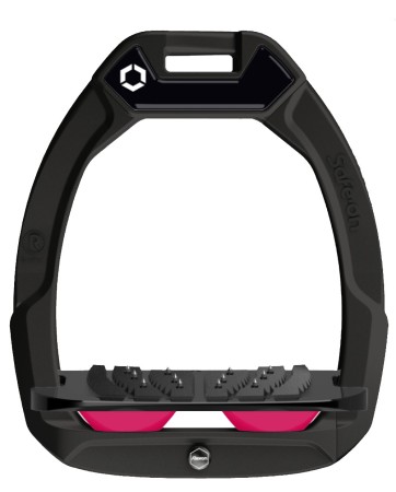 Flex-on strzemiona bezpieczne Safe-on Czarne/Fuksja