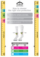 Veredus ochraniacze TRPro zapinane na rzep - Czarne