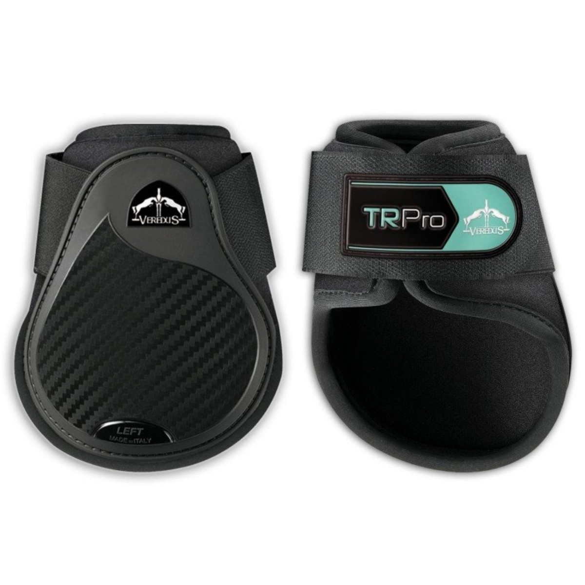 Veredus ochraniacze tylne TR Pro zapinane na rzep - Czarne