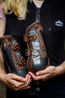 Veredus ochraniacze przednie Carbon Gel Absolute - Brązowy