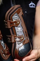 Veredus ochraniacze przednie Carbon Gel Absolute - Brązowy