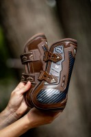 Veredus ochraniacze przednie Carbon Gel Absolute - Brązowy