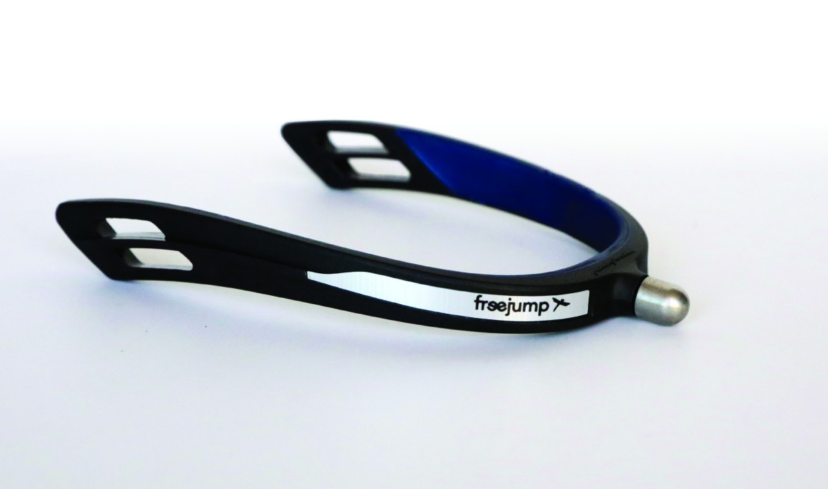 Freejump ostrogi Spur'One Round End 15mm Czarne/Niebieskie